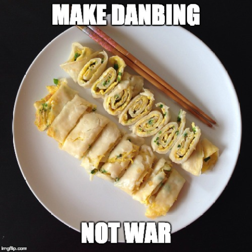 Make danbing, not war
