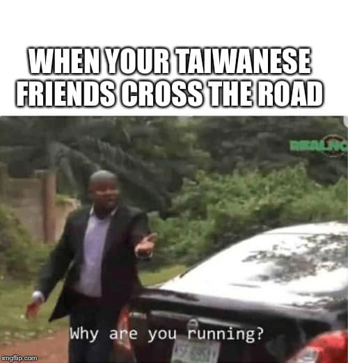 Why are you running?